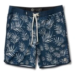 Cruise Boardshort | Indigo Floating Palm