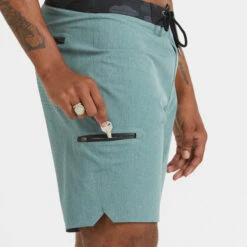 Sonic Seamless Boardshort | Palm Linen Texture -Funktion One Style V317PLT 5