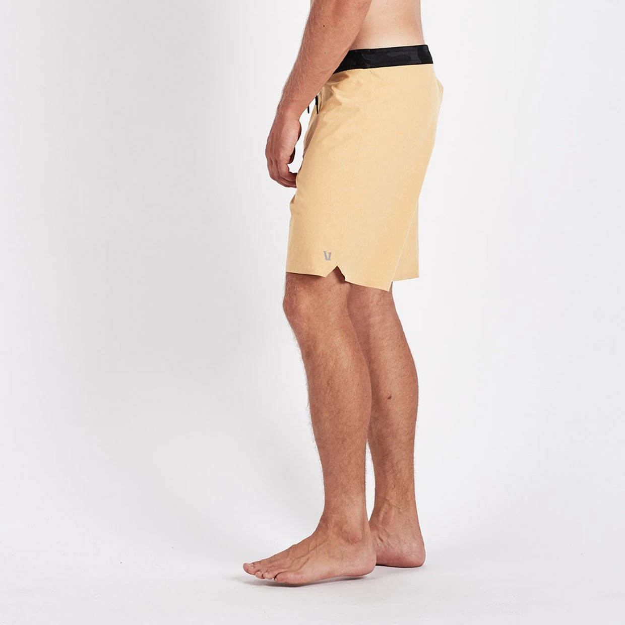 Sonic Seamless Boardshort | Saffron Linen Texture 4 Sonic Seamless Boardshort | Saffron Linen Texture - Image 2