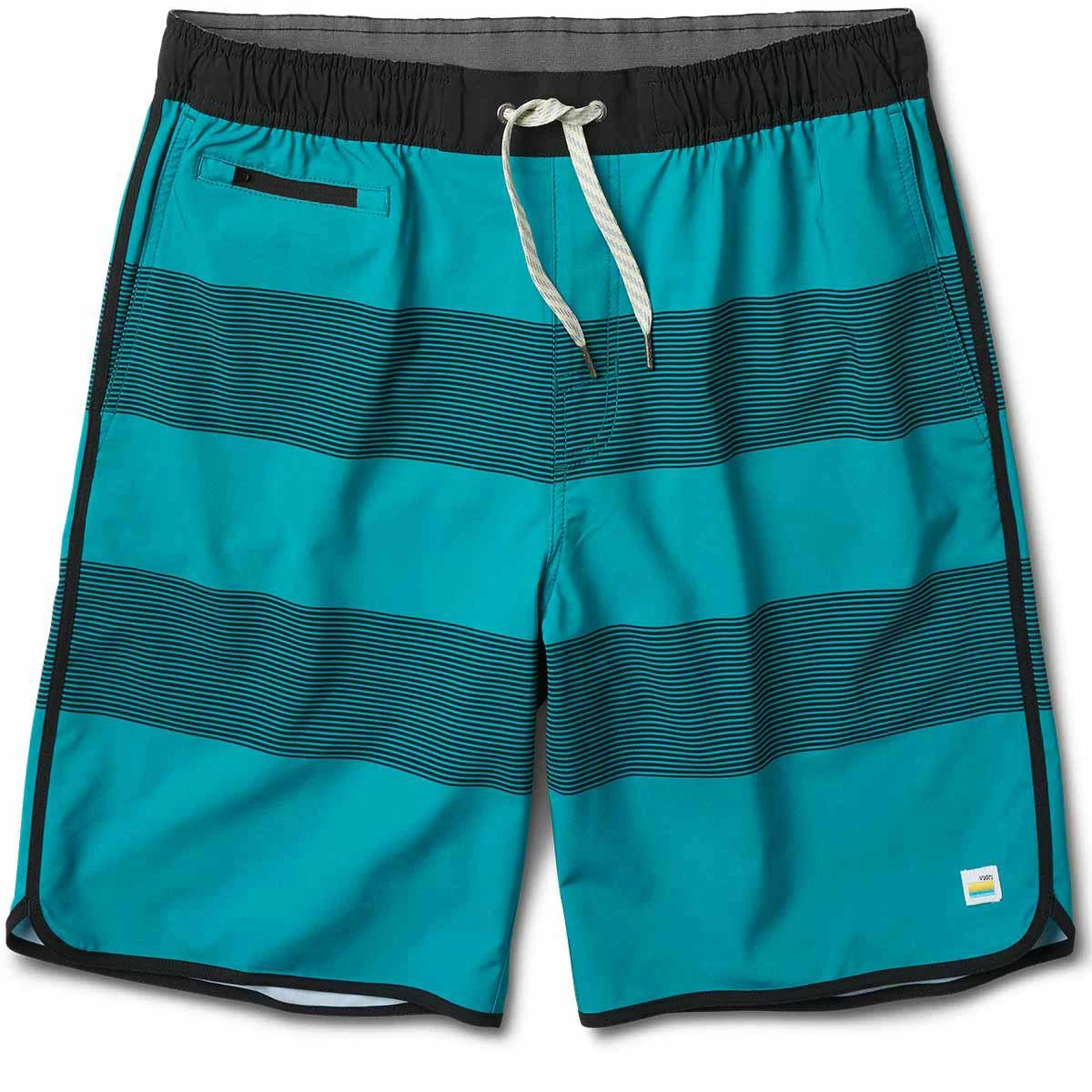 Banks Short | Tahiti Black Stripe 3 Banks Short | Tahiti Black Stripe