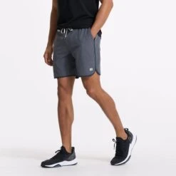 Banks Short | Engineered Charcoal Stripe -Funktion One Style V330CEG 0279