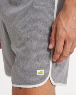 Banks Short | Grey Engineered Stripe -Funktion One Style V330GRE 2533