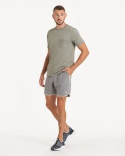 Banks Short | Grey Engineered Stripe -Funktion One Style V330GRE 2535