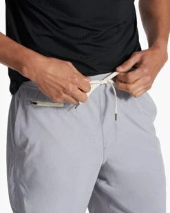 Banks Short | Marble Linen Texture -Funktion One Style V330MTX FA23 M ECOMM SHORTS DETAIL 9