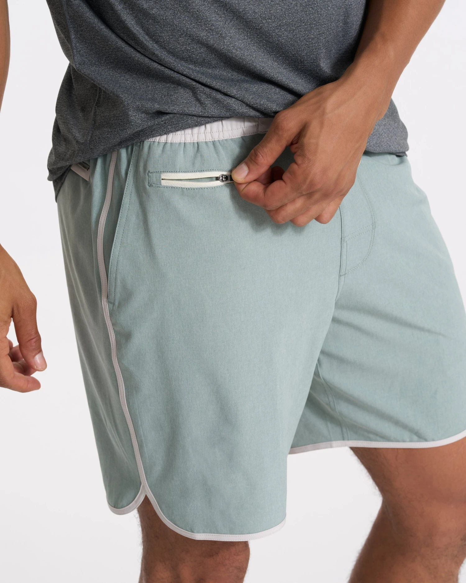 Banks Short | Neptune Linen Texture 5 Banks Short | Neptune Linen Texture - Image 3