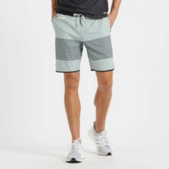 Banks Short | Sea Glass Linen Texture Stripe -Funktion One Style V330SLS 1