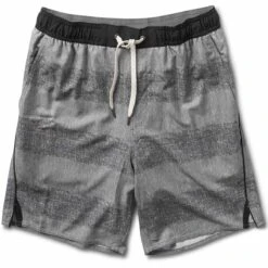 Trail Short | Grey Texture Stripe