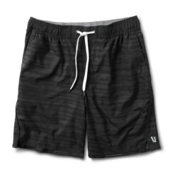 Trail Short | Black Dye Stripe