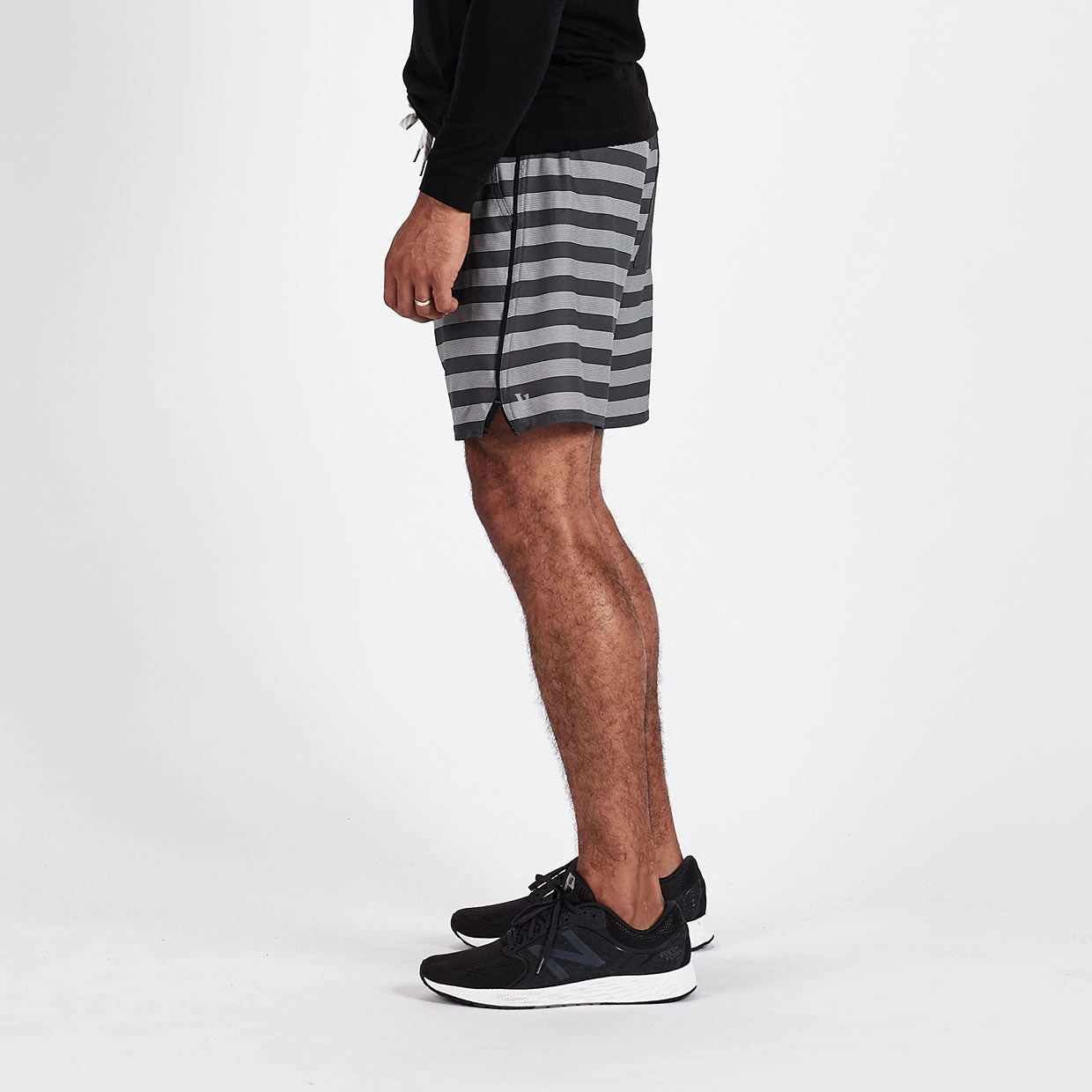Trail Short | Charcoal Micro Stripe 6 Trail Short | Charcoal Micro Stripe - Image 4