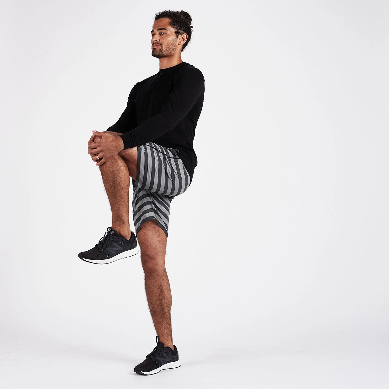 Trail Short | Charcoal Micro Stripe 7 Trail Short | Charcoal Micro Stripe - Image 5
