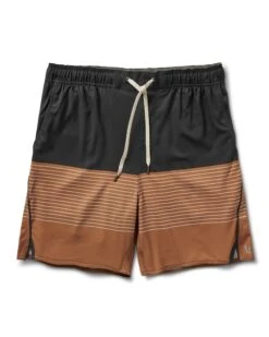 Trail Short | Camel Stripe