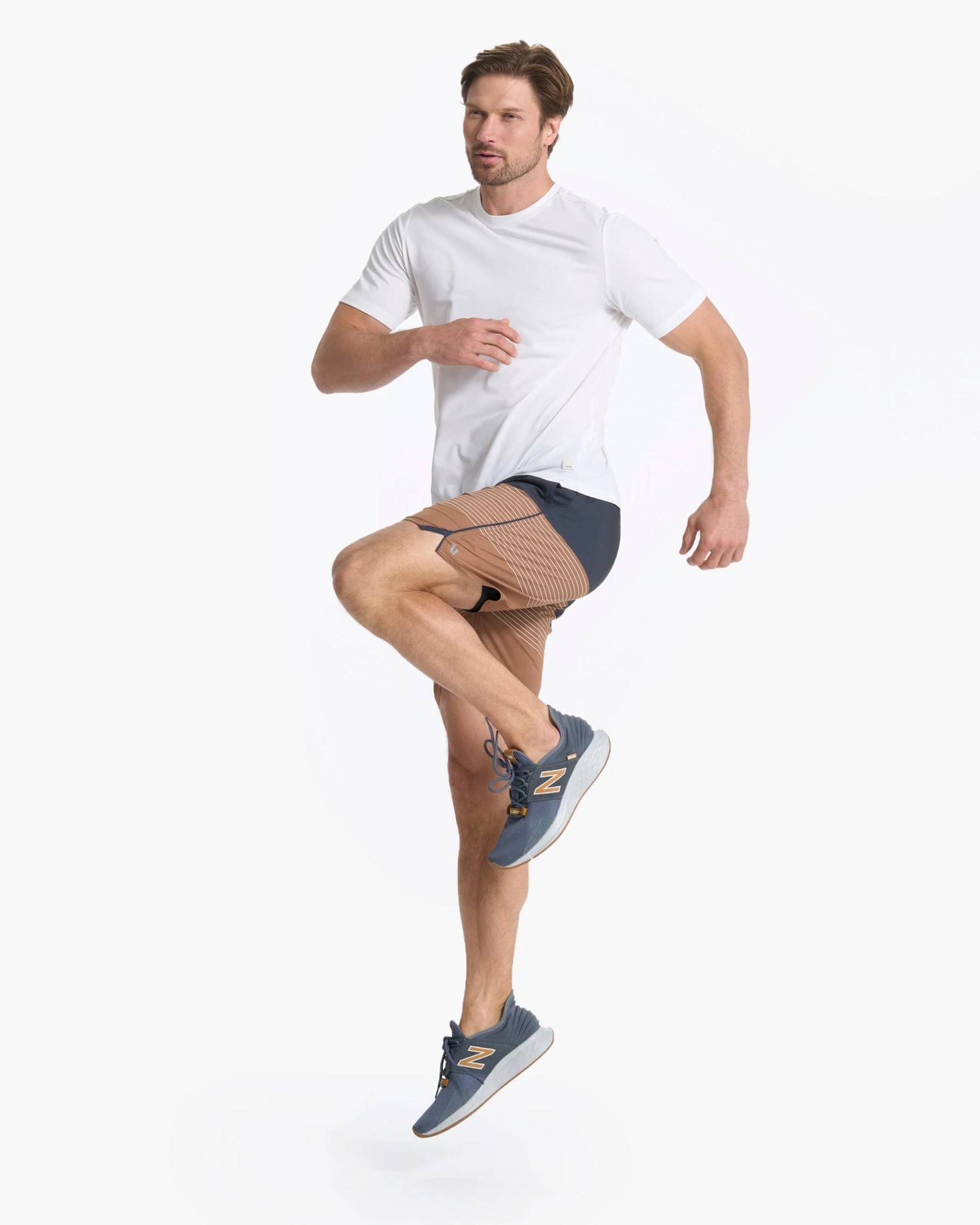 Trail Short | Camel Stripe 10 Trail Short | Camel Stripe - Image 8