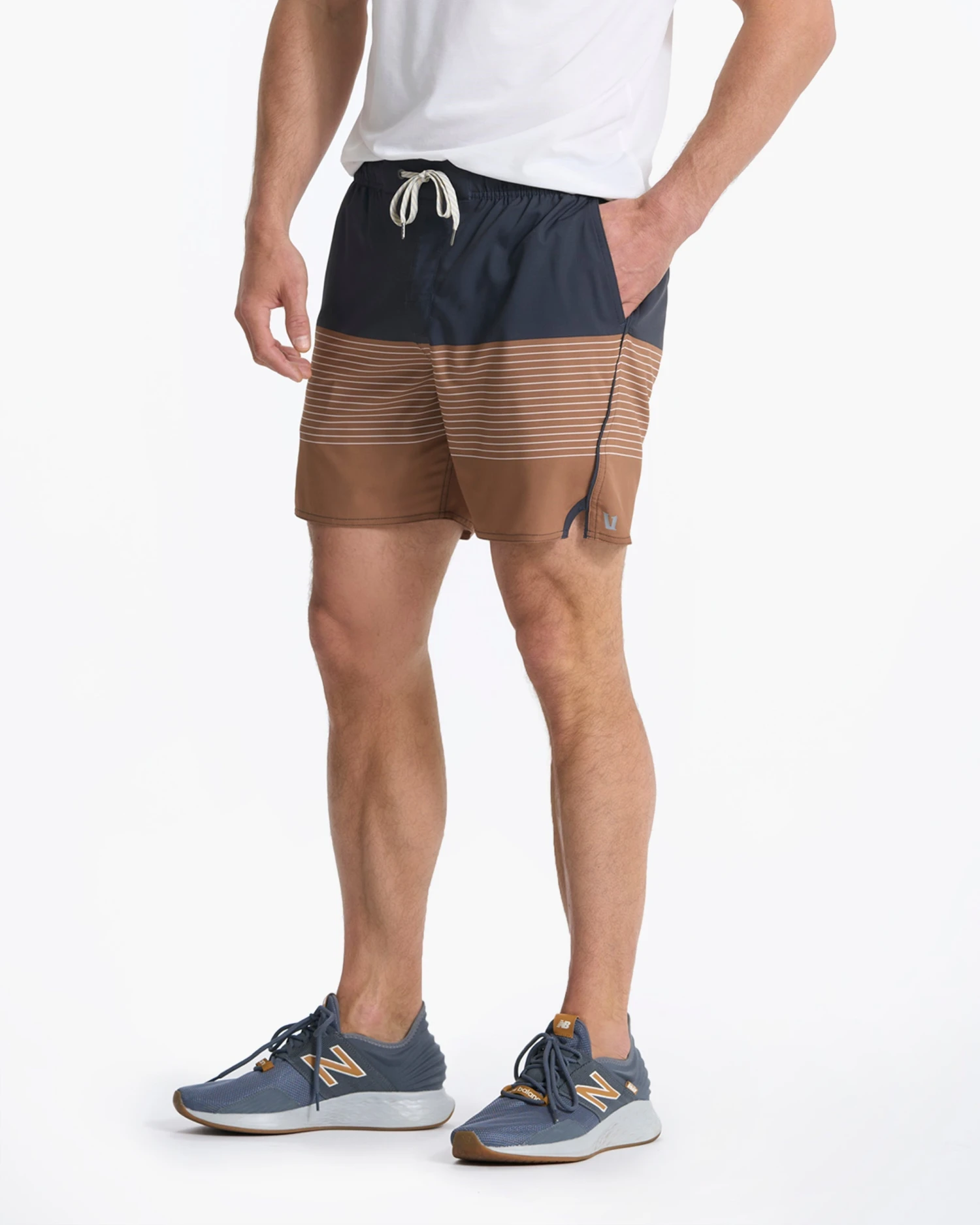 Trail Short | Camel Stripe 5 Trail Short | Camel Stripe - Image 3