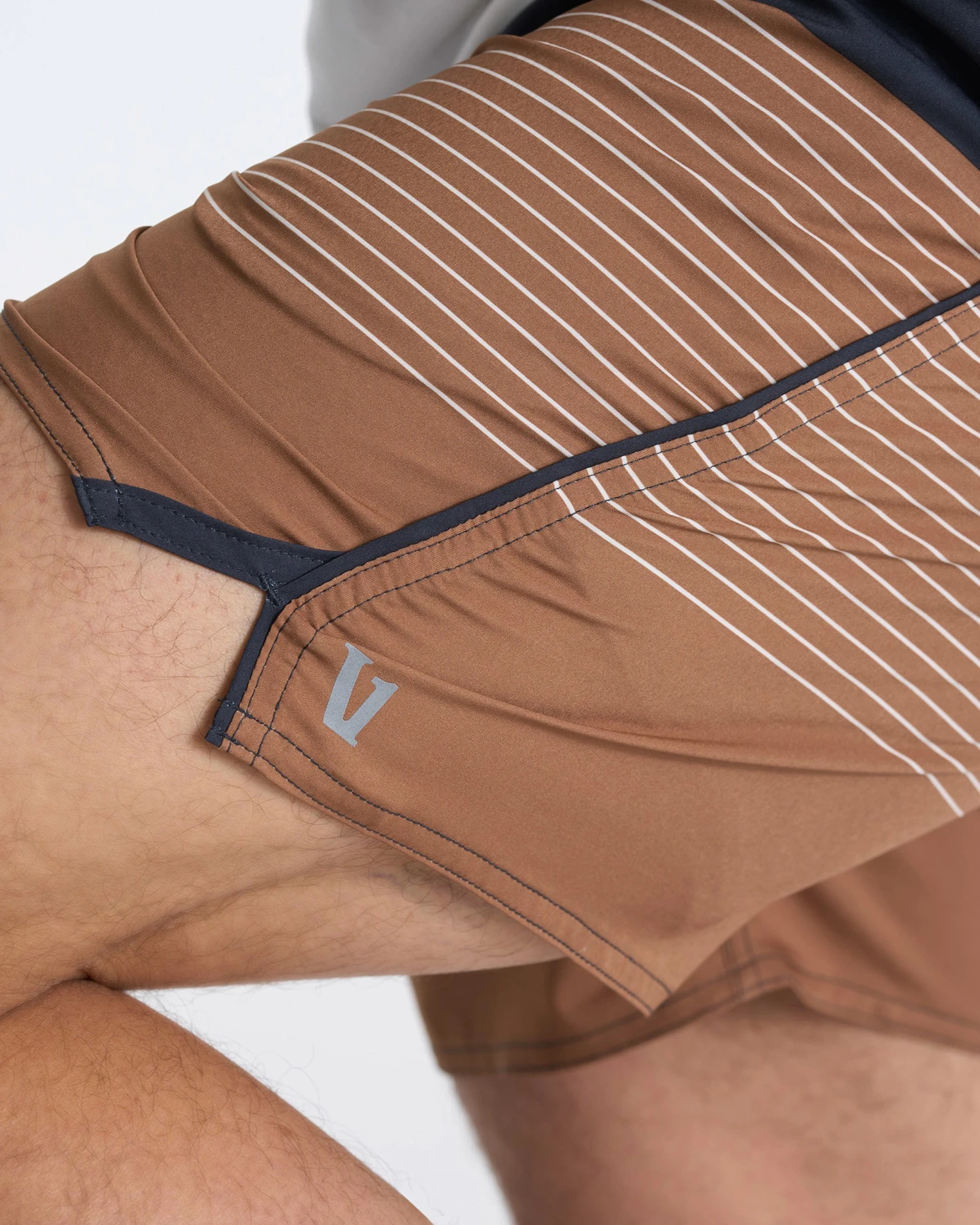 Trail Short | Camel Stripe 7 Trail Short | Camel Stripe - Image 5