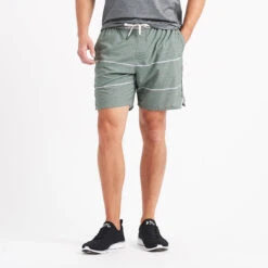 Trail Short | Evergreen Heather Stripe -Funktion One Style V341EHS 1 update