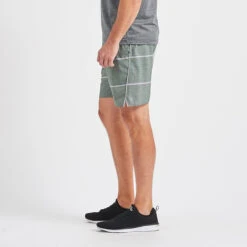 Trail Short | Evergreen Heather Stripe -Funktion One Style V341EHS 2 update