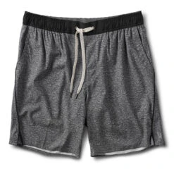 Trail Short | Heather Grey Texture