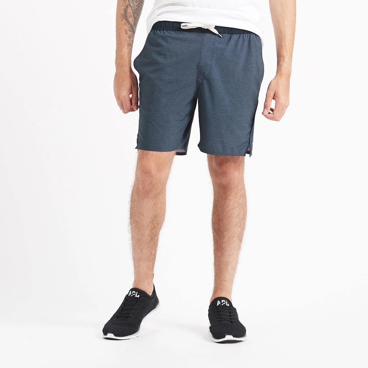 Trail Short | Navy Heather Texture 4 Trail Short | Navy Heather Texture - Image 2