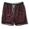 Trail Short | Oxblood Heather Stripe