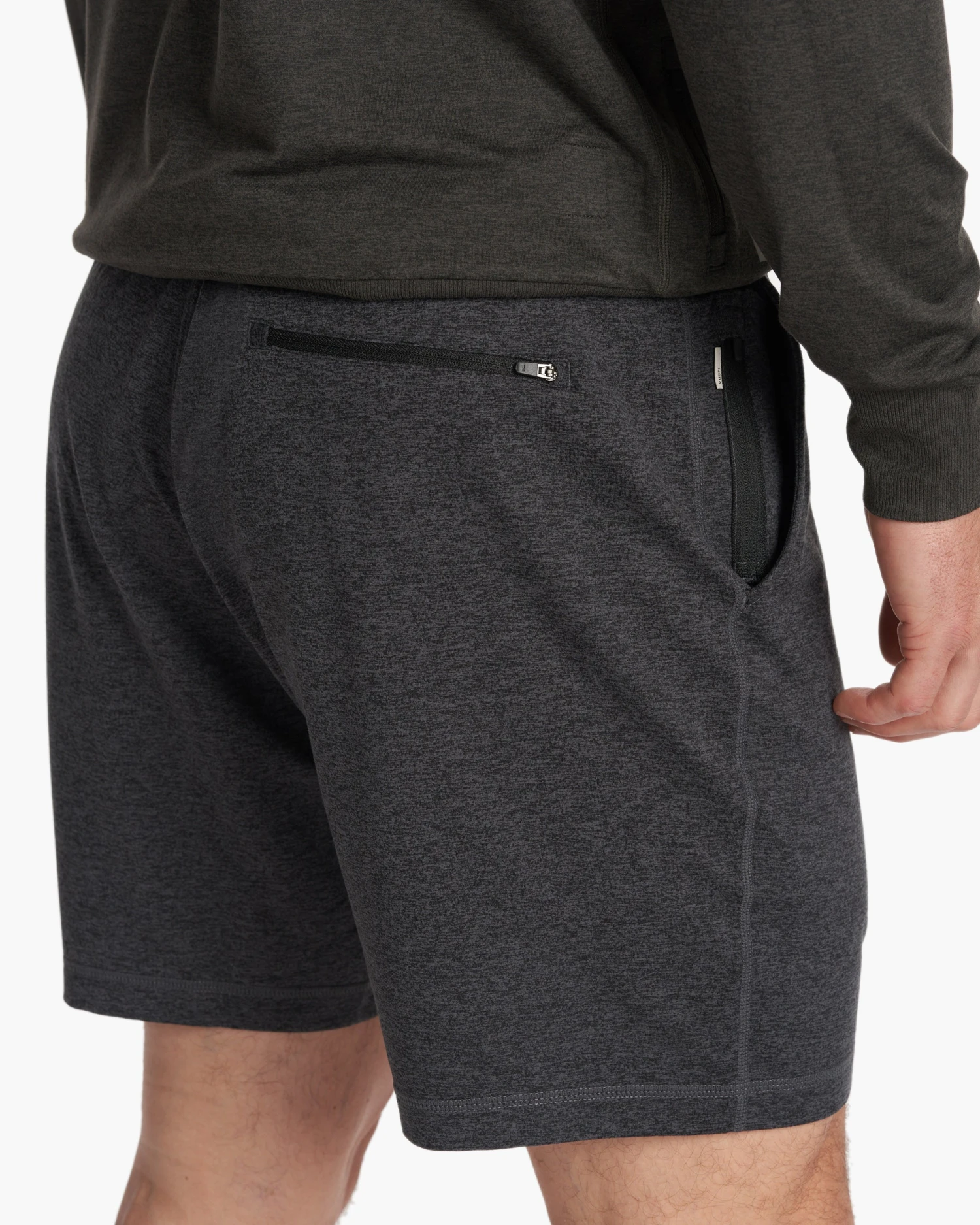 Ponto Short | Charcoal Heather 7 Ponto Short | Charcoal Heather - Image 5
