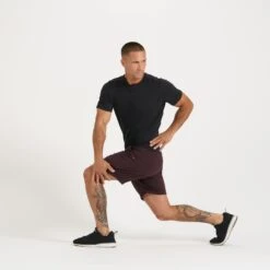 Ponto Short | Oxblood Heather -Funktion One Style V344HOX 5 2114c183 e2f7 4978 9bb1 7e3c3f89919b