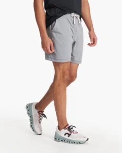 Ponto Short | Steel Heather -Funktion One Style V344STH SP23 M ECOMM SHORTS DETAIL 0292 1X1 113d37a0 9385 4133 be81 daa7c1a09848