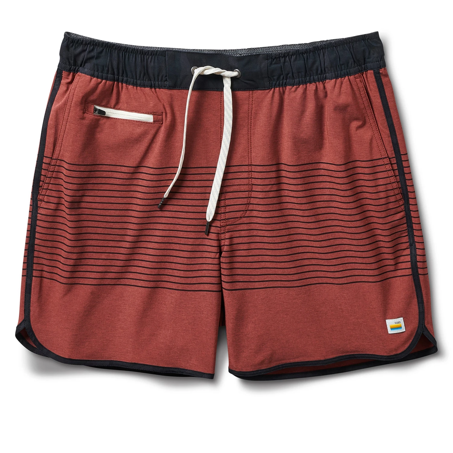 Banks Short 5" | Currant Stripe 3 Banks Short 5" | Currant Stripe