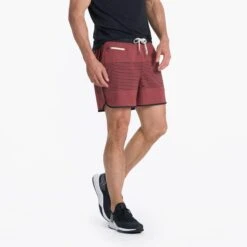 Banks Short 5" | Currant Stripe 13 Banks Short 5" | Currant Stripe -Funktion One Style V366CSR 01747