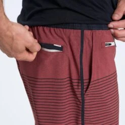 Banks Short 5" | Currant Stripe 19 Banks Short 5" | Currant Stripe -Funktion One Style V366CSR 01813