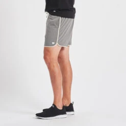 Banks Short 5" | Grey Linen Texture -Funktion One Style V366GRL 2