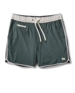 Banks Short 5" | Smoked Beryl Slub Stripe