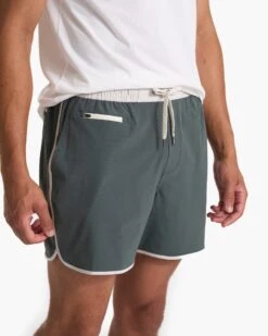 Banks Short 5" | Smoked Beryl Slub Stripe -Funktion One Style V366SBR SP23 M ECOMM SHORTS DETAIL 2741 1x1 2c2dbda7 7357 4c9e ba4e 4118135ab768