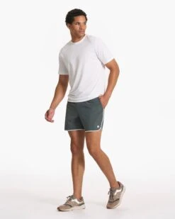 Banks Short 5" | Smoked Beryl Slub Stripe -Funktion One Style V366SBR SP23 M ECOMM SHORTS FULL 2692 1X1 4c970c0f d19d 4aea 9397 11ed2ed66416