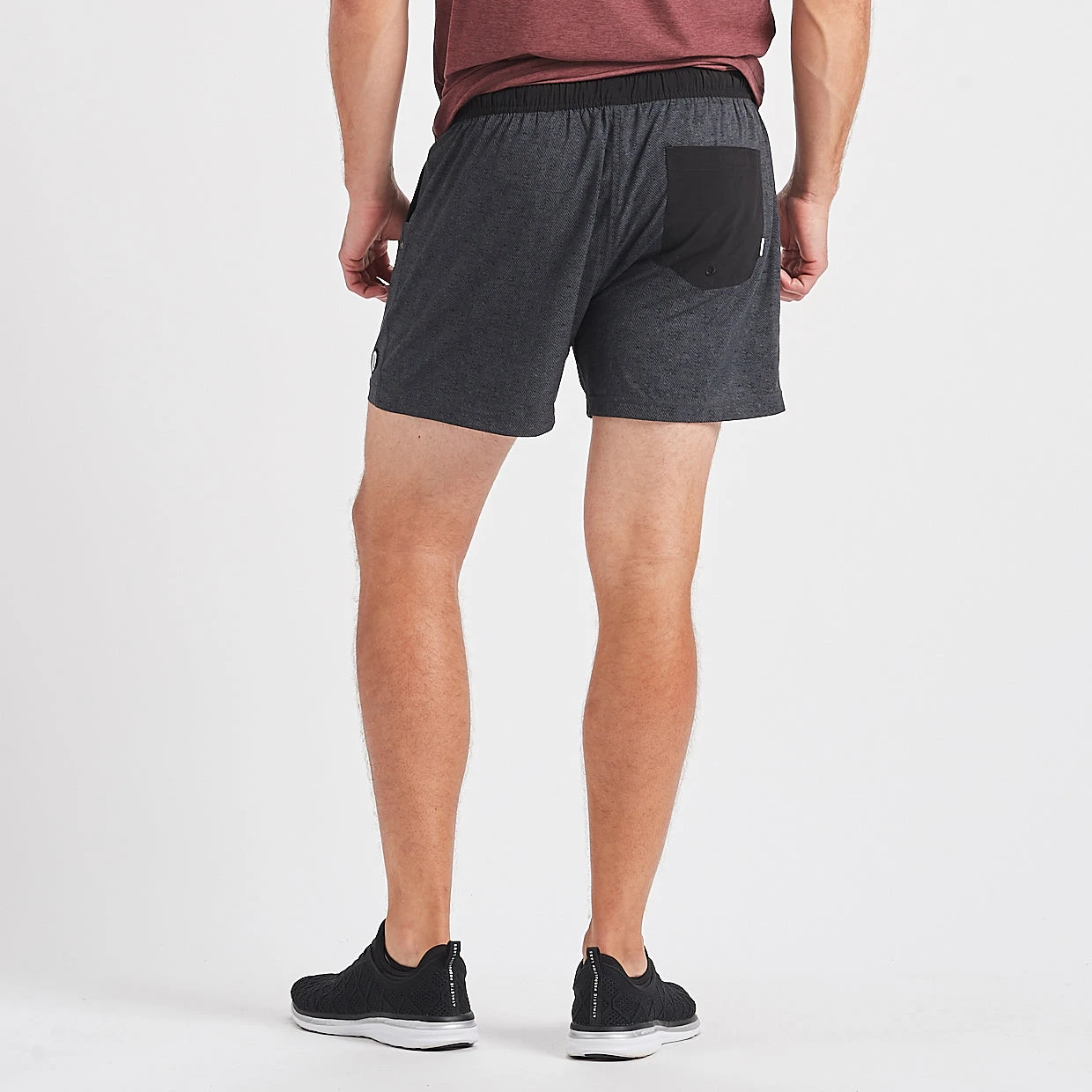 Kore Short 5" | Charcoal Twill Texture 6 Kore Short 5" | Charcoal Twill Texture - Image 4