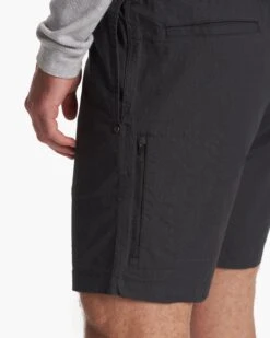 Ripstop Short | Charcoal -Funktion One Style V370CCL FA23 M ECOMM SHORTS DETAIL 7