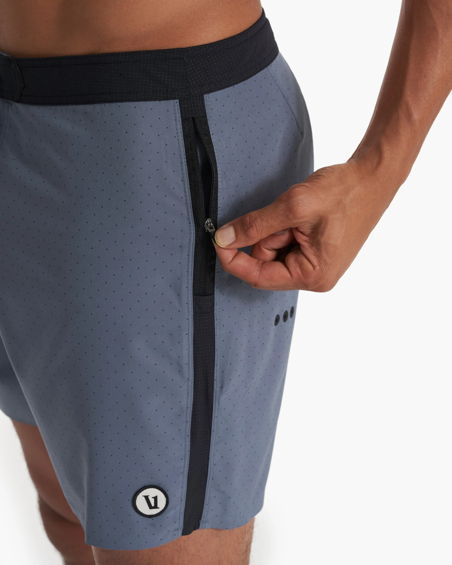 Peak Boardshort | Light Azure Micro Dot 6 Peak Boardshort | Light Azure Micro Dot - Image 4