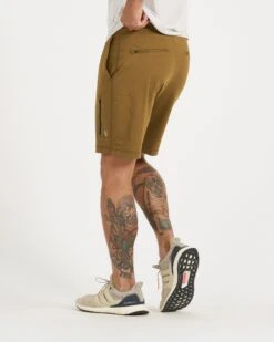 Sunday Performance Short | Tobacco Heather 11 Sunday Performance Short | Tobacco Heather -Funktion One Style V381TOH 6