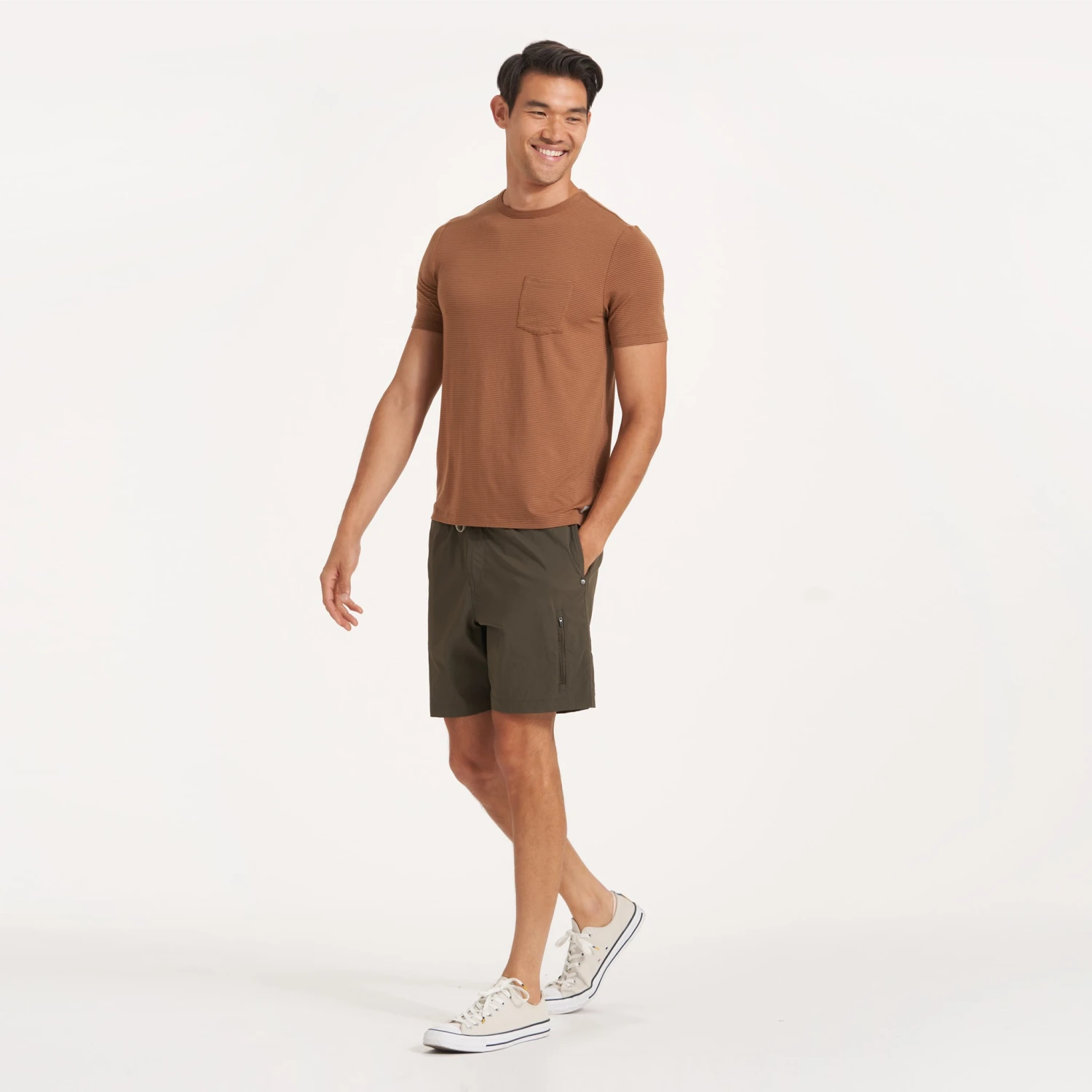 Linear Tech Tee | Rum 7 Linear Tech Tee | Rum - Image 5