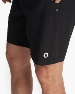 Kore Unlined Short | Black -Funktion One Style V388BLK FA23 M ECOMM SHORTS DETAIL 6