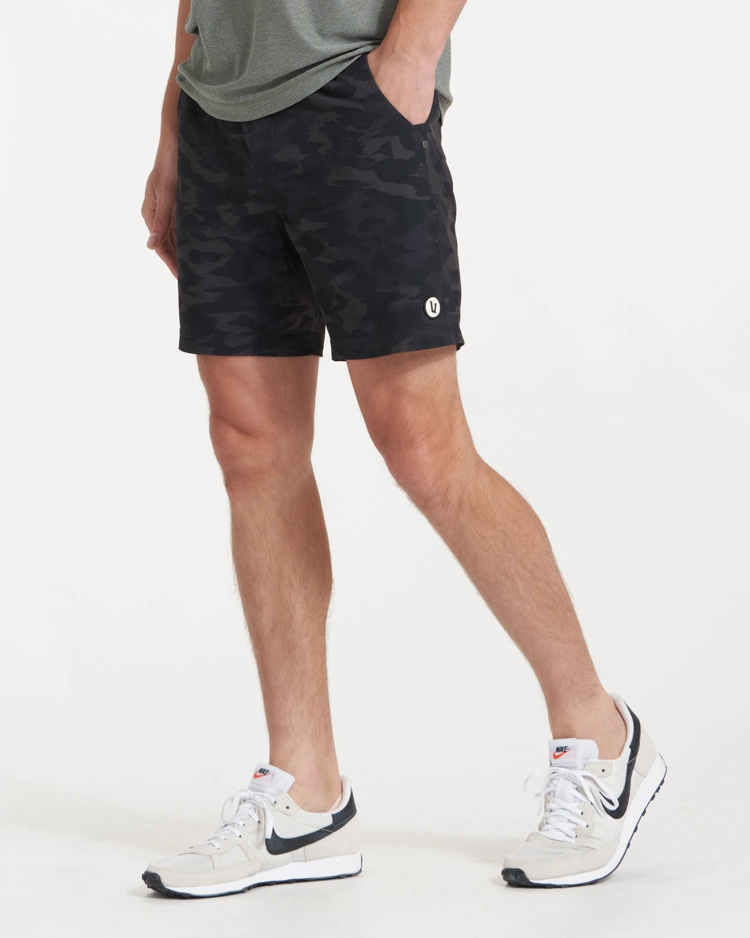 Kore Unlined Short | Black Watercolor Camo 6 Kore Unlined Short | Black Watercolor Camo - Image 4