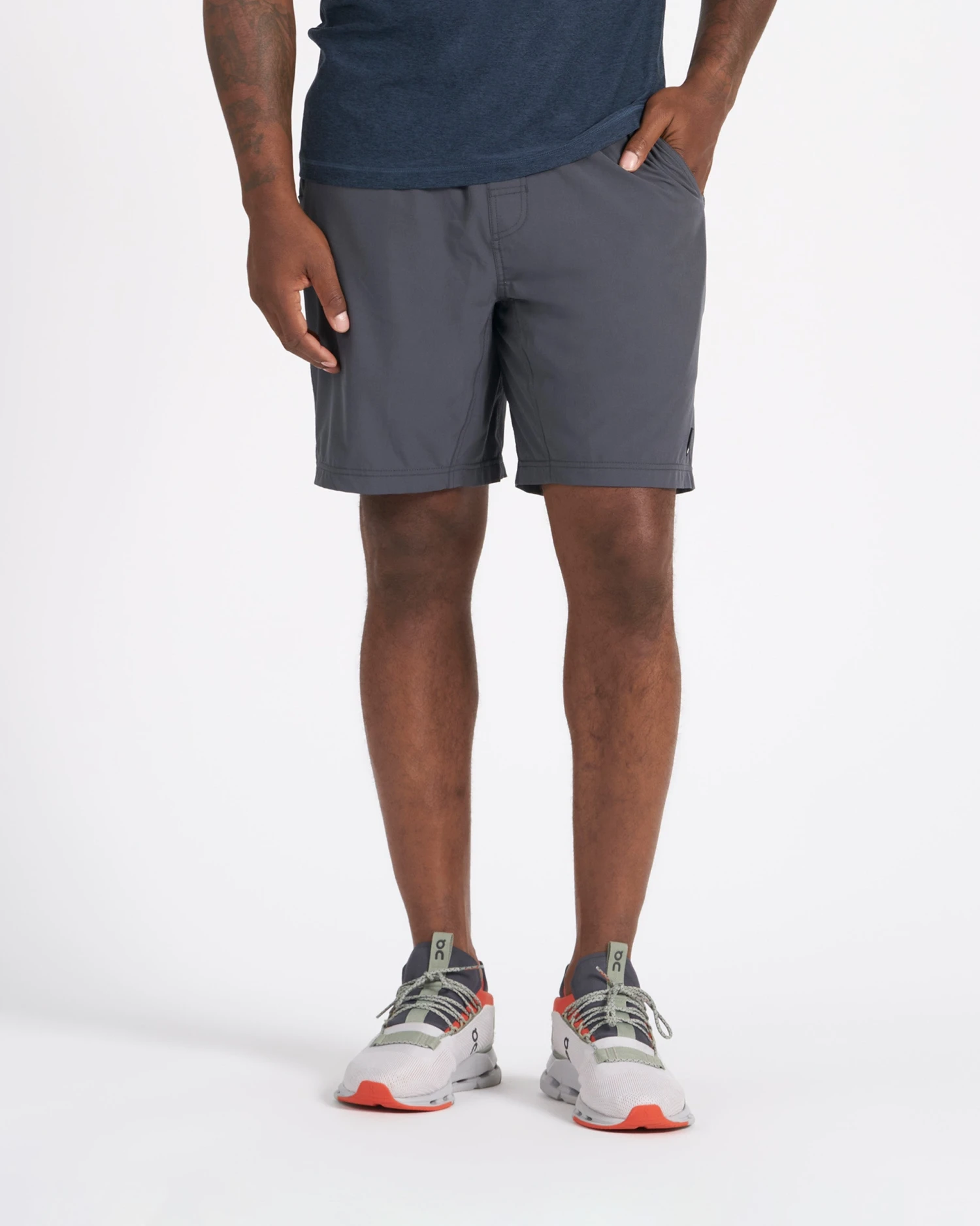 Kore Unlined Short | Charcoal 4 Kore Unlined Short | Charcoal - Image 2