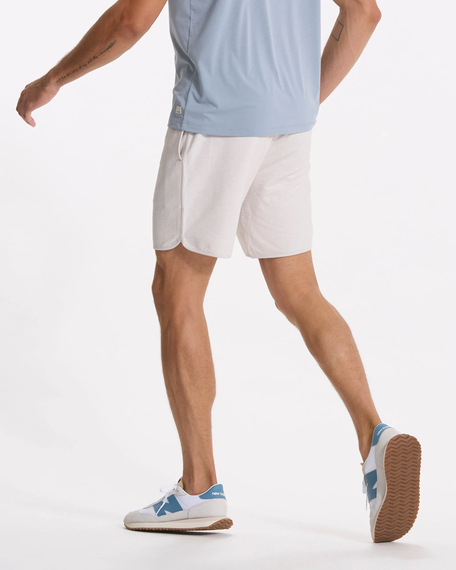 Austin Sweatshort | Oatmeal Heather 7 Austin Sweatshort | Oatmeal Heather - Image 5