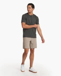 Pebble Short | Gravel -Funktion One Style V399GRV SP23 M ECOMM SHORTS DETAIL 0988
