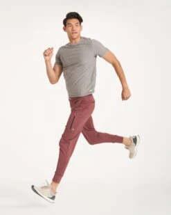 Sunday Performance Jogger | Russet Heather -Funktion One Style V416HRT SP22 M ECOMM FULL 0548
