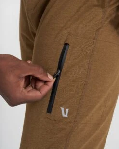 Sunday Performance Jogger | Tobacco Heather -Funktion One Style V416TOH SP21 M ECOMM DETAIL 2303 1x1 16c74b2d bf8e 497a 9081 f7ed50dd46b6