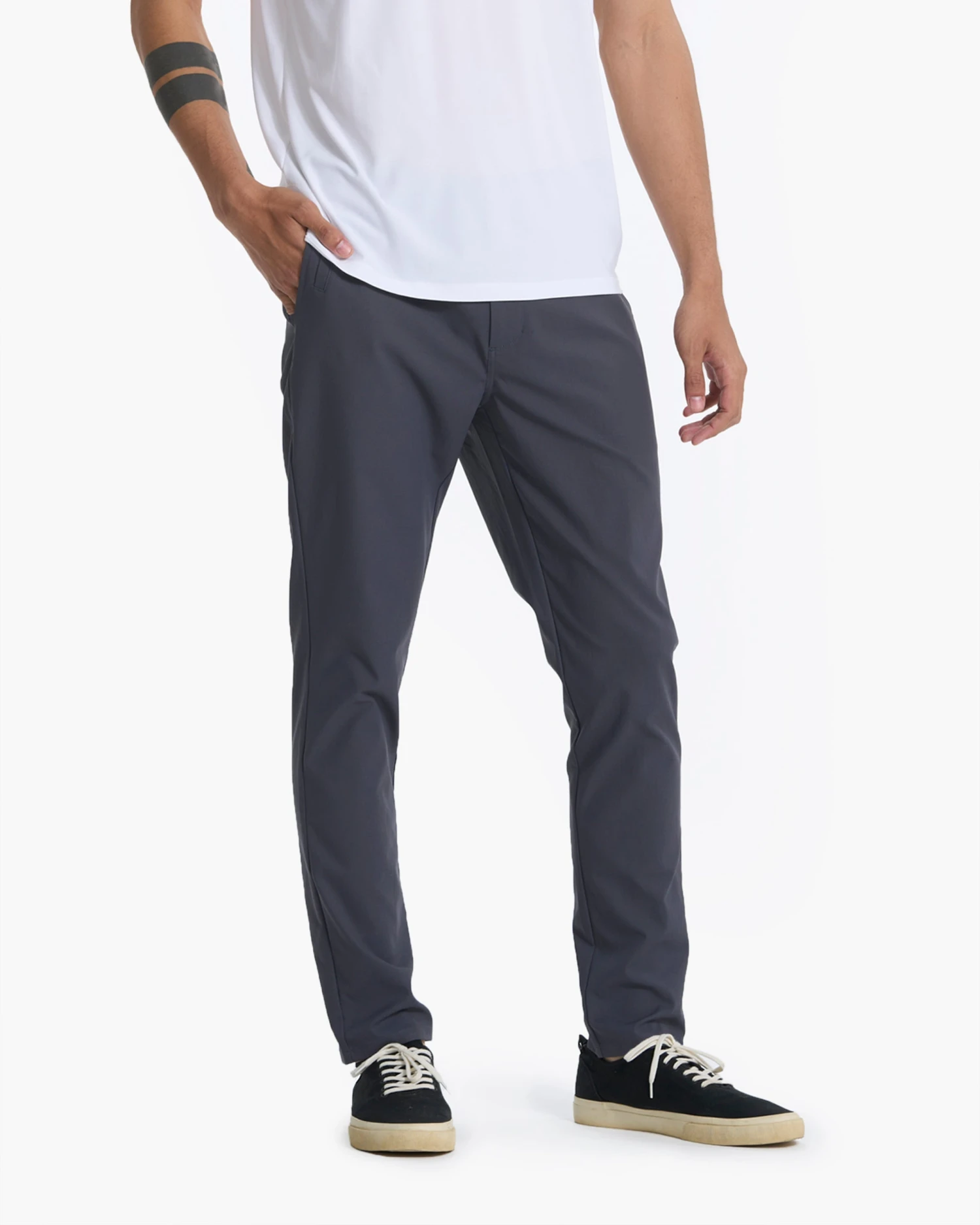 Cascade Tech Chino Pant | Charcoal 4 Cascade Tech Chino Pant | Charcoal - Image 2