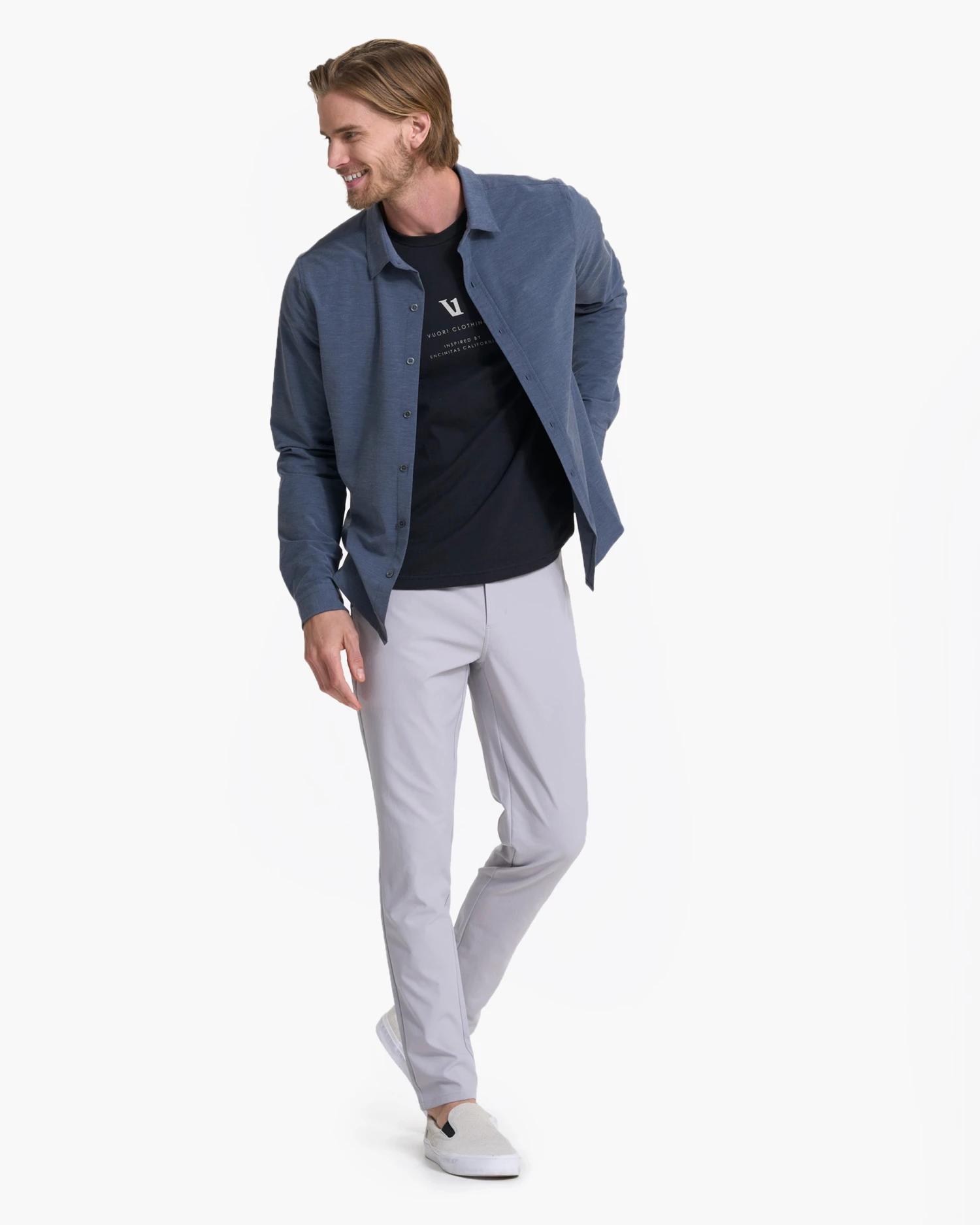 Cascade Tech Chino Pant | Fog 8 Cascade Tech Chino Pant | Fog - Image 6