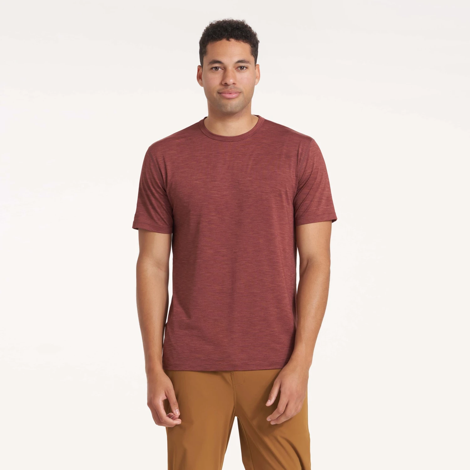 Zephyr Tee | Cedar Heather 4 Zephyr Tee | Cedar Heather - Image 2