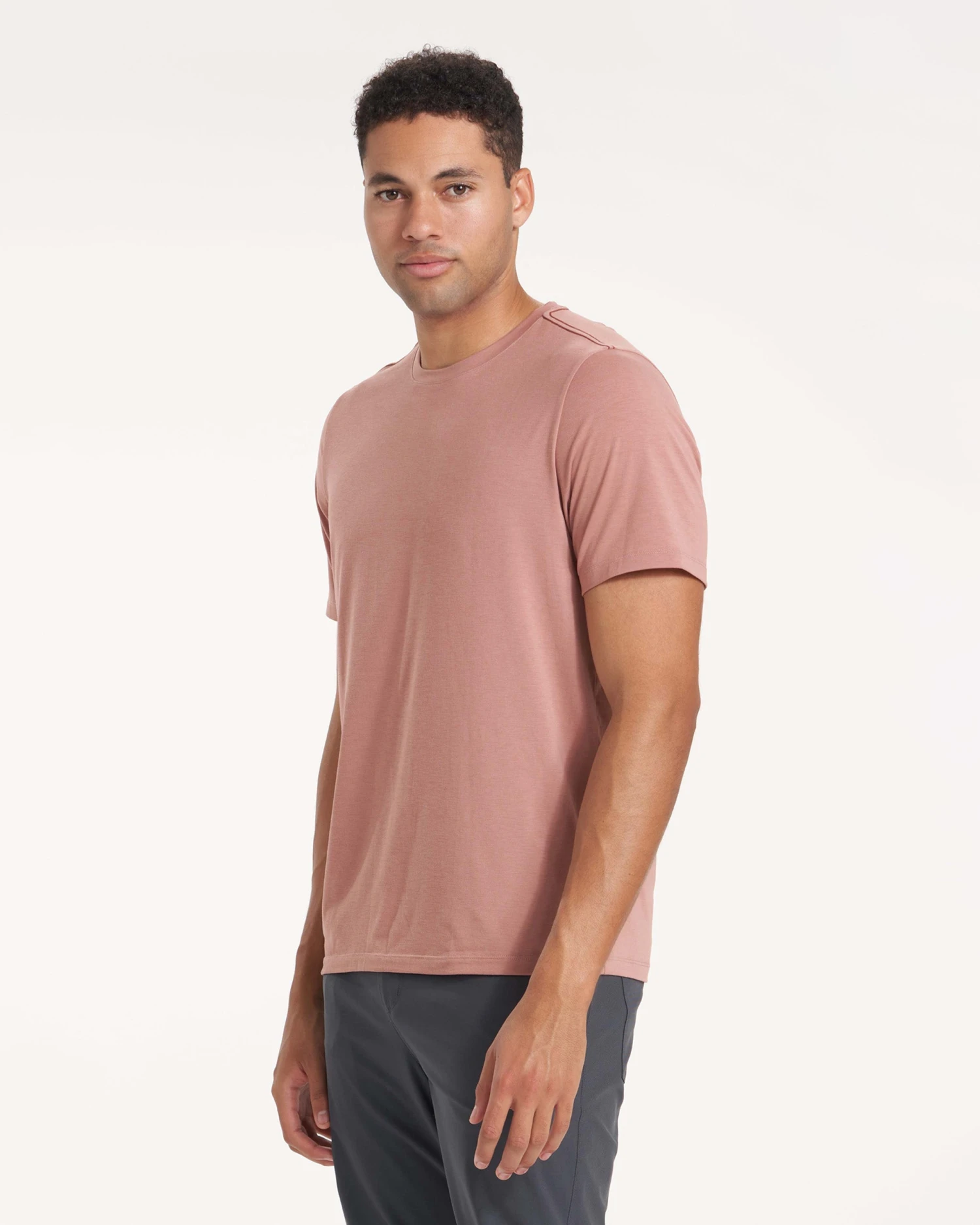 Current Tech Tee | Light Terracotta 5 Current Tech Tee | Light Terracotta - Image 3