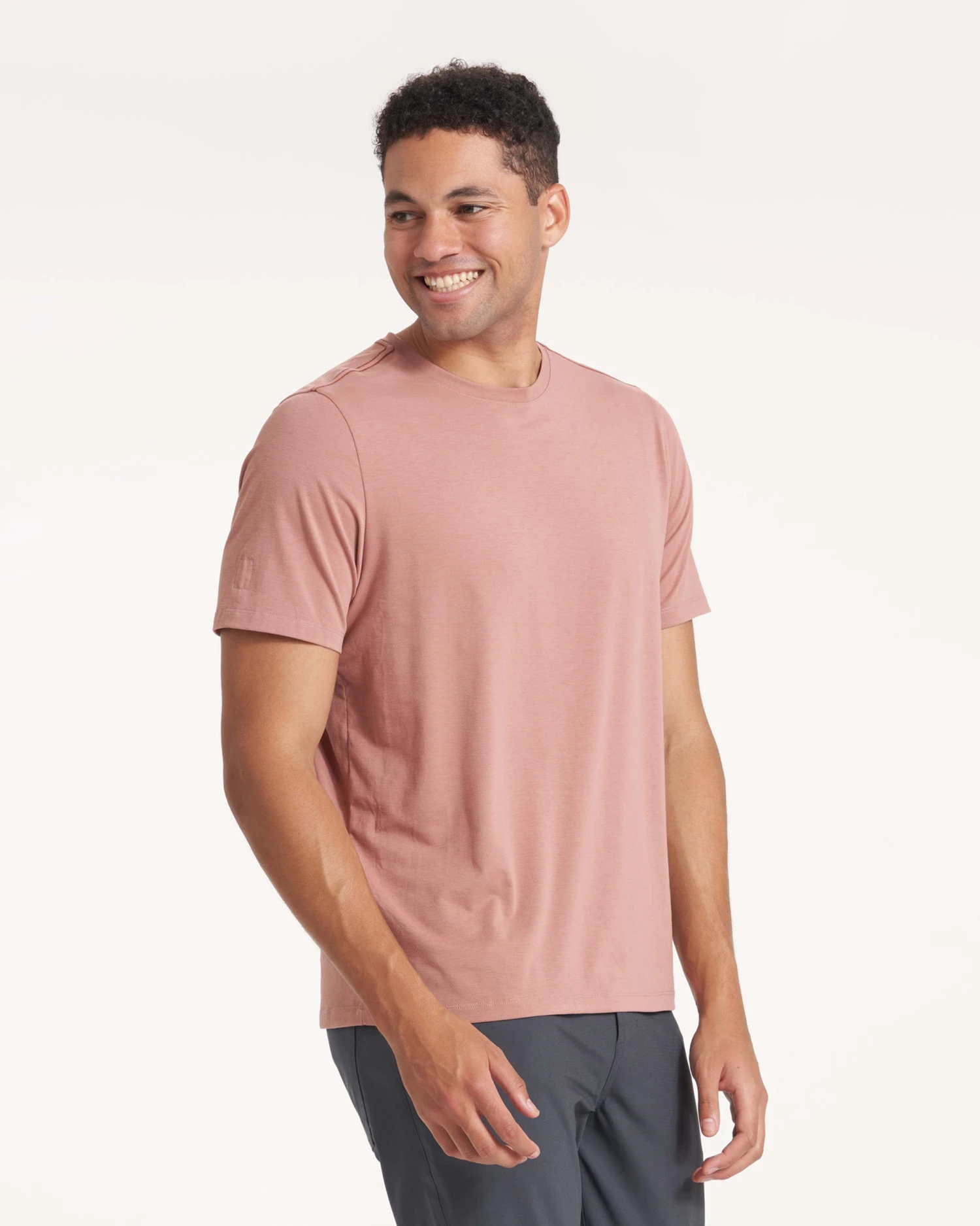 Current Tech Tee | Light Terracotta 6 Current Tech Tee | Light Terracotta - Image 4